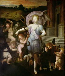 Allegorisches Porträt von Diane de Poitiers (1499-1566), 1556